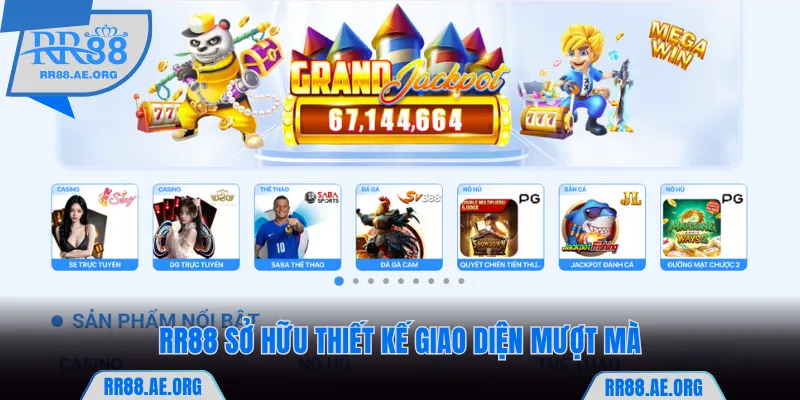 RR88 🏆 Link RR 88 Mới Nhất | Tạo Tài Khoản Nhận Ngay 58K 🎉 3 RR88 sở hữu thiết kế giao diện mượt mà