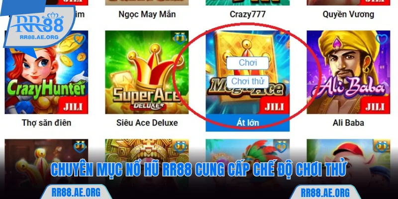 Chuyên mục có chế độ demo tiện ích