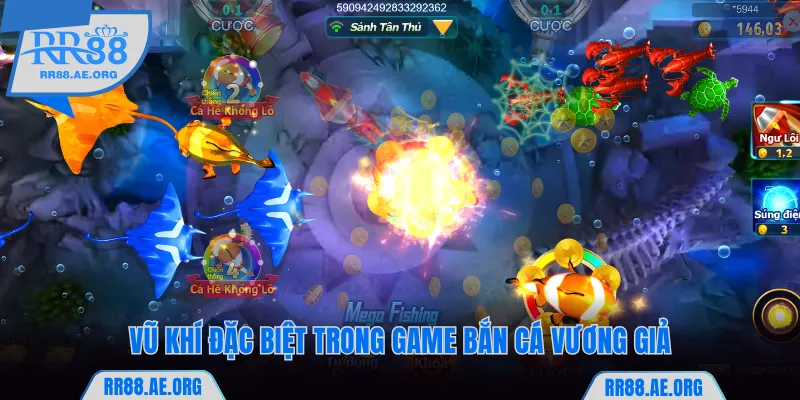 Công dụng của 3 vũ khí đặc biệt trong game bắn cá