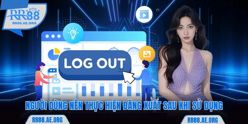Người dùng nên thực hiện đăng xuất sau khi sử dụng