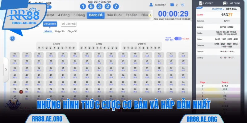 Những hình thức cược thu hút và hấp dẫn nhất