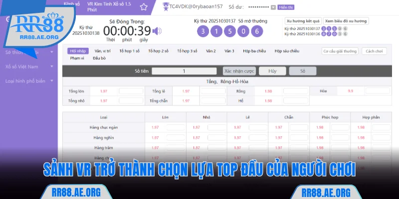 Sảnh VR trở thành chọn lựa top đầu của người chơi